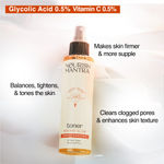 Buy Nourish Mantra Radiant Glow Toner with Glycolic Acid for Glowing Skin & Pore Tightening - 150ml - Purplle