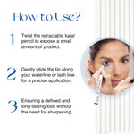 Buy Nourish Mantra Jet Gaze Kajal Urban Rani - Blue with Vitamin E for Sensational Eye Look - 0.35gm - Purplle