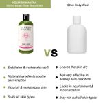 Buy Nourish Mantra Mystic Indian Rose Exfoliating Body Wash for Radiant Skin & Gentle Exfoliation - 300ml - Purplle