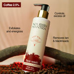 Buy Nourish Mantra Coffee Cleanse Face Wash with Niacinamide for Excess Oil Control & Tan Removal - 200ml - Purplle