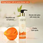 Buy Nourish Mantra Vitamin C Glow Face Wash with Aloe Vera for Bright & Glowing Skin - 200ml - Purplle