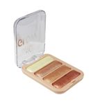 Buy Half N Half Glow Baked Powder Palette, Snow Flake 01 (8 gm) - Purplle
