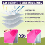 Buy Sanfe Underarm Sweat Absorbent Patch | Prevents Stains, Absorbs Sweat & Unpleasant Odour | 24 hr odour control, stain free, ultra thin | 5 Pairs, For men & women - Purplle