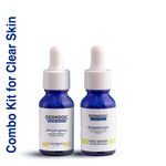 Buy DERMDOC Combo Kit for Clear Skin | 2% Salicylic Acid Face Serum (30 ml) | 10% Niacinamide Face Serum (30 ml) | oily skin | acne prone skin | Skin Brightening Pack of 2 - Purplle
