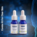 Buy DERMDOC Combo Kit for Clear Skin | 2% Salicylic Acid Face Serum (30 ml) | 10% Niacinamide Face Serum (30 ml) | oily skin | acne prone skin | Skin Brightening Pack of 2 - Purplle