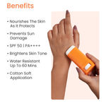 Buy Earth Rhythm Glow Surge Airy Sunstick SPF 50 - 20gm - Purplle