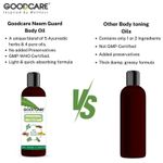 Buy GOODCARE Ayurvedic Neem Guard Body Oil For Healthy Glowing Skin Lightweight & Non-Greasy 200 ml - Purplle