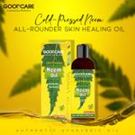 Buy GOODCARE Ayurvedic Cold Pressed Neem Oil with Skin Healing Properties 100ml - Purplle