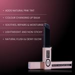 Buy Fashion Colour Tinted Magic Lip Balm (3 gm ) | Black Lipstick With Glossy Pink Payoff | Long Lasting Nourishment | Enriched Nourishing Oils | Unique Pink Shade Based On Skin'S Ph | Vegan & Paraben Free - Purplle