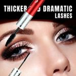 Buy Fashion Colour Platinum Double Head Mascara For Upper & Lower Lashes (10 ml ) | Volumizing And Lengthening Mascara | 2-In-1 Mascara For Women | Long Lasting (Black) - Purplle