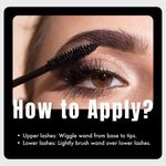 Buy Fashion Colour Platinum Double Head Mascara For Upper & Lower Lashes (10 ml ) | Volumizing And Lengthening Mascara | 2-In-1 Mascara For Women | Long Lasting (Black) - Purplle