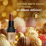 Buy FACES CANADA Comfy Matte Velvet Touch Lipstick - Cocoa Truffle 06, 4.2 gm | Velvety Matte Finish | 8HR Longstay | Intense Colour | Hydrating Lips | Smooth Application | Foodproof & Crackproof - Purplle