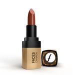 Buy FACES CANADA Comfy Matte Velvet Touch Lipstick - Cocoa Truffle 06, 4.2 gm | Velvety Matte Finish | 8HR Longstay | Intense Colour | Hydrating Lips | Smooth Application | Foodproof & Crackproof - Purplle