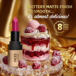 Buy FACES CANADA Comfy Matte Velvet Touch Lipstick - Raspberry Sorbet 11, 4.2 gm | Velvety Matte Finish | 8HR Longstay | Intense Colour | Hydrating Lips | Smooth Application | Foodproof & Crackproof - Purplle