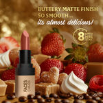 Buy FACES CANADA Comfy Matte Velvet Touch Lipstick - Mocha Mousse 14, 4.2 gm | Velvety Matte Finish | 8HR Longstay | Intense Colour | Hydrating Lips | Smooth Application | Foodproof & Crackproof - Purplle