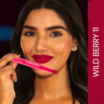 Buy NY Bae Transfer-proof Matte Crayon Lipstick – Wild Berry 11 - 2 gm Creamy & Moisturizing | Vitamin E | Feather Light Texture | 12 shades for all Indian skin tones | Smudge Proof | Retractable, Easy to Use | Smooth Application | 8 hrs + Stay - Purplle