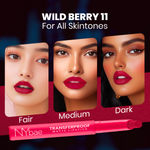 Buy NY Bae Transfer-proof Matte Crayon Lipstick – Wild Berry 11 - 2 gm Creamy & Moisturizing | Vitamin E | Feather Light Texture | 12 shades for all Indian skin tones | Smudge Proof | Retractable, Easy to Use | Smooth Application | 8 hrs + Stay - Purplle