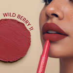 Buy NY Bae Transfer-proof Matte Crayon Lipstick – Wild Berry 11 - 2 gm Creamy & Moisturizing | Vitamin E | Feather Light Texture | 12 shades for all Indian skin tones | Smudge Proof | Retractable, Easy to Use | Smooth Application | 8 hrs + Stay - Purplle