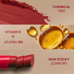 Buy NY Bae Transfer-proof Matte Crayon Lipstick –Ruby Red 10 - 2 gm Creamy & Moisturizing | Vitamin E | Feather Light Texture | 12 shades for all Indian skin tones | Smudge Proof | Retractable, Easy to Use | Smooth Application | 8 hrs+ Long Lasting - Purplle