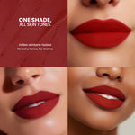 Buy NY Bae Transfer-proof Matte Crayon Lipstick –Ruby Red 10 - 2 gm Creamy & Moisturizing | Vitamin E | Feather Light Texture | 12 shades for all Indian skin tones | Smudge Proof | Retractable, Easy to Use | Smooth Application | 8 hrs+ Long Lasting - Purplle