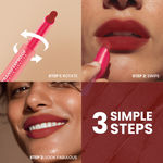 Buy NY Bae Transfer-proof Matte Crayon Lipstick – Pumpkin Spice 07 - 2 gm Creamy & Moisturizing | Vitamin E| Feather Light Texture | 12 shades for all Indian skin tones | Smudge Proof | Retractable, Easy to Use | Smooth Application | 8 hrs+ Stay - Purplle