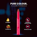 Buy NY Bae Transfer-proof Matte Lipstick –Lover 06 - 2 gm Creamy & Moisturizing | Vitamin E & Jojoba | Feather Light Texture | 12 shades for all Indian skin tones | Smudge Proof | Retractable, Easy to Use | Smooth Application | 8 hrs+ Long Lasting - Purplle
