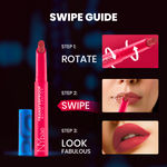 Buy NY Bae Transfer-proof Matte Crayon Lipstick – Tuberose 05 - 2 gm Creamy & Moisturizing | Vitamin E | Feather Light Texture | 12 shades for all Indian skin tones | Smudge Proof | Retractable, Easy to Use | Smooth Application | 8 hrs+ Long Lasting - Purplle