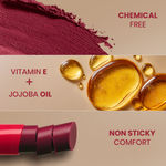 Buy NY Bae Transfer-proof Matte Crayon Lipstick – Sangria 03 - 2 gm Creamy & Moisturizing | Vitamin E | Feather Light Texture | 12 shades for all Indian skin tones | Smudge Proof | Retractable, Easy to Use | Smooth Application | 8 hrs+ Long Lasting - Purplle