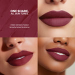 Buy NY Bae Transfer-proof Matte Crayon Lipstick – Sangria 03 - 2 gm Creamy & Moisturizing | Vitamin E | Feather Light Texture | 12 shades for all Indian skin tones | Smudge Proof | Retractable, Easy to Use | Smooth Application | 8 hrs+ Long Lasting - Purplle