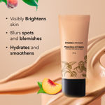 Buy FACES CANADA Peaches N Cream Tinted Moisturizer - Honey Beige 03, Full Size (35 gm) | Soft Peachy, Natural Glow | Lightly Tinted BB Cream | Non Oily Lightweight Gel Formula | Blends Easily | Suitable For All Skin Types - Purplle