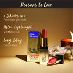 Buy Blue Heaven 2 in 1 Festive Lipstick | Dual Shade | Ultra Lightweight Soft Matte Finish | Long Stay Comfort Wear Lipsticks for Women |C1| 4 gm - Purplle