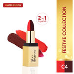 Buy Blue Heaven 2 in 1 Festive Lipstick | Dual Shade | Ultra Lightweight Soft Matte Finish | Long Stay Comfort Wear Lipsticks for Women |C4| 4 gm - Purplle