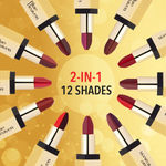 Buy Blue Heaven 2 in 1 Festive Lipstick | Dual Shade | Ultra Lightweight Soft Matte Finish | Long Stay Comfort Wear Lipsticks for Women |C12| 4 gm - Purplle