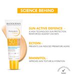 Buy Bioderma Photoderm CremeA Claire Light SPF 50+ Sunscreen Cream Sensitive Dry Skin, 40 ml - Purplle