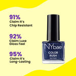 Buy NY Bae Color Rush Nail Paint Set - Ice & Spice 02| Chip Resistant | Long Lasting | Quick Dry |Glossy Gel Nail Polish (36 ml) - Purplle