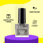 Buy NY Bae Color Rush Nail Paint Set - Sparkling Holos 05 | Chip Resistant | Long Lasting | Quick Dry | Glossy Gel Nail Polish (36 ml) - Purplle