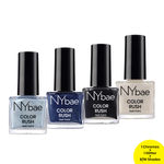 Buy NY Bae Color Rush Nail Paint Set - Midnight Magic 06 | Chip Resistant | Long Lasting | Quick Dry |Glossy Gel Nail Polish (36 ml) - Purplle