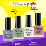 Buy NY Bae Color Rush Nail Paint Set - Pretty Pastels 08| Chip Resistant | Long Lasting | Quick Dry | Glossy Gel Nail Polish (36 ml) - Purplle