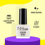 Buy NY Bae Color Rush Nail Paint Set - Pretty Pastels 08| Chip Resistant | Long Lasting | Quick Dry | Glossy Gel Nail Polish (36 ml) - Purplle