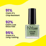 Buy NY Bae Color Rush Nail Paint Set - Pretty Pastels 08| Chip Resistant | Long Lasting | Quick Dry | Glossy Gel Nail Polish (36 ml) - Purplle