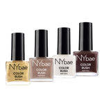 Buy NY Bae Color Rush Nail Paint Set - Everyday Essentials 09 | Chip Resistant | Long Lasting | Quick Dry | Glossy Gel Nail Polish (36 ml) - Purplle
