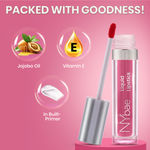 Buy NY Bae Confessions Of A Lip-a-holic Liquid Lipstick | Primer + Matte | Pink | Moisturizing | Long Lasting | Ice Cold Holiday 1 (4.5 ml) - Purplle