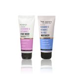 Buy Dr. Sheth's Radiance Duo: Ceramide & Vitamin C Face Wash (100 gm) + Oil-Free Moisturizer (50 gm) - Purplle