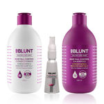 Buy BBLUNT Hair Fall Control Combo (Hair Fall Control Shampoo-300ml + Hair Fall Control Conditioner-250g + Hot Shot Heat Protection Mist-150ml) - Combo of 3 - Purplle