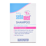 Buy Sebamed Baby Shampoo 150 ml|Ph 5.5| Camomile|Natural moisturisers|No tears formula|For delicate scalp - Purplle