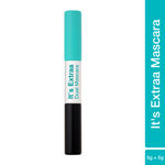 Buy Swiss Beauty Craze It's Extraa Dual Non -Flaky Mascara | With Silicon Brush | Lengthening & Curling Non- smudging Mascara Teal Vibes & Black 04 10 gm - Purplle