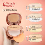 Buy Swiss Beauty Matte & Set Duo Lightweight Compact | Compact Powder 03-Sand + Banana 20 gm - Purplle