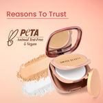 Buy Swiss Beauty Matte & Set Duo Lightweight Compact | Compact Powder 03-Sand + Banana 20 gm - Purplle