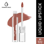 Buy Swiss Beauty Stay On Matte Liquid Lipstick- 1 Brown Syrup, 2 gm - Purplle