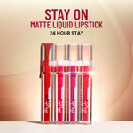 Buy Swiss Beauty Stay On Matte Liquid Lipstick- 1 Brown Syrup, 2 gm - Purplle